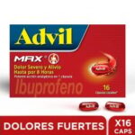 Advil Max 16 Cápsulas Líquidas