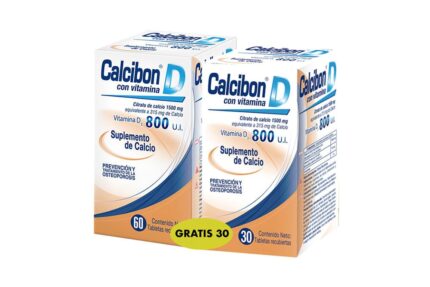 Calcibon D Promoción Caja Con 60 Tabletas + 30 Tabletas