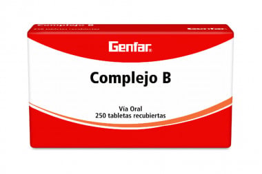 Complejo B Caja Con 250 Tabletas Recubiertas