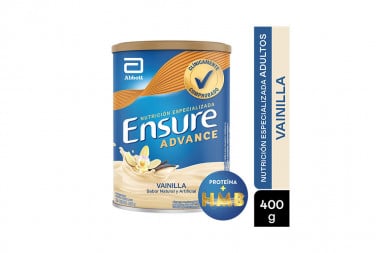 Ensure Advance Tarro Con 400 G - Sabor A Vainilla