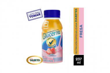 Glucerna Frasco Con 237 Ml - Sabor Fresa