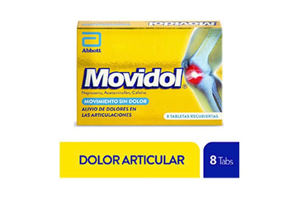 Movidol Caja Con 8 Tabletas Recubiertas Movidol Caja Con 8 Tabletas Recubiertas