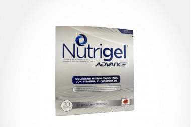 Nutrigel Advance 500 Mg / 1000 Ui Caja Con 30 Stick Pack Con 10.5 G C/U