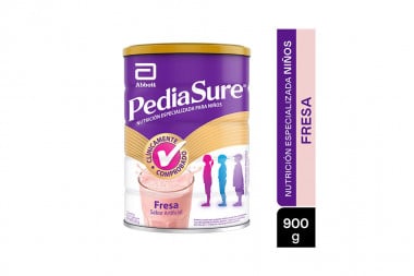 Pediasure Polvo Tarro Con 900 G - Sabor A Fresa Pediasure Polvo Tarro Con 900 G - Sabor A Fresa